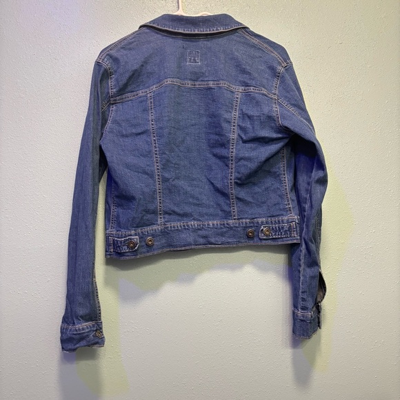 GAP Women’s Stretch Denim Cropped Jean Jacket | Size Small - Picture 6 of 8